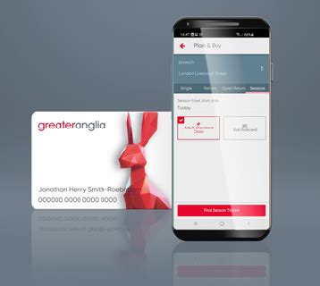 how to get a greater anglia smart card|greater anglia monthly pass.